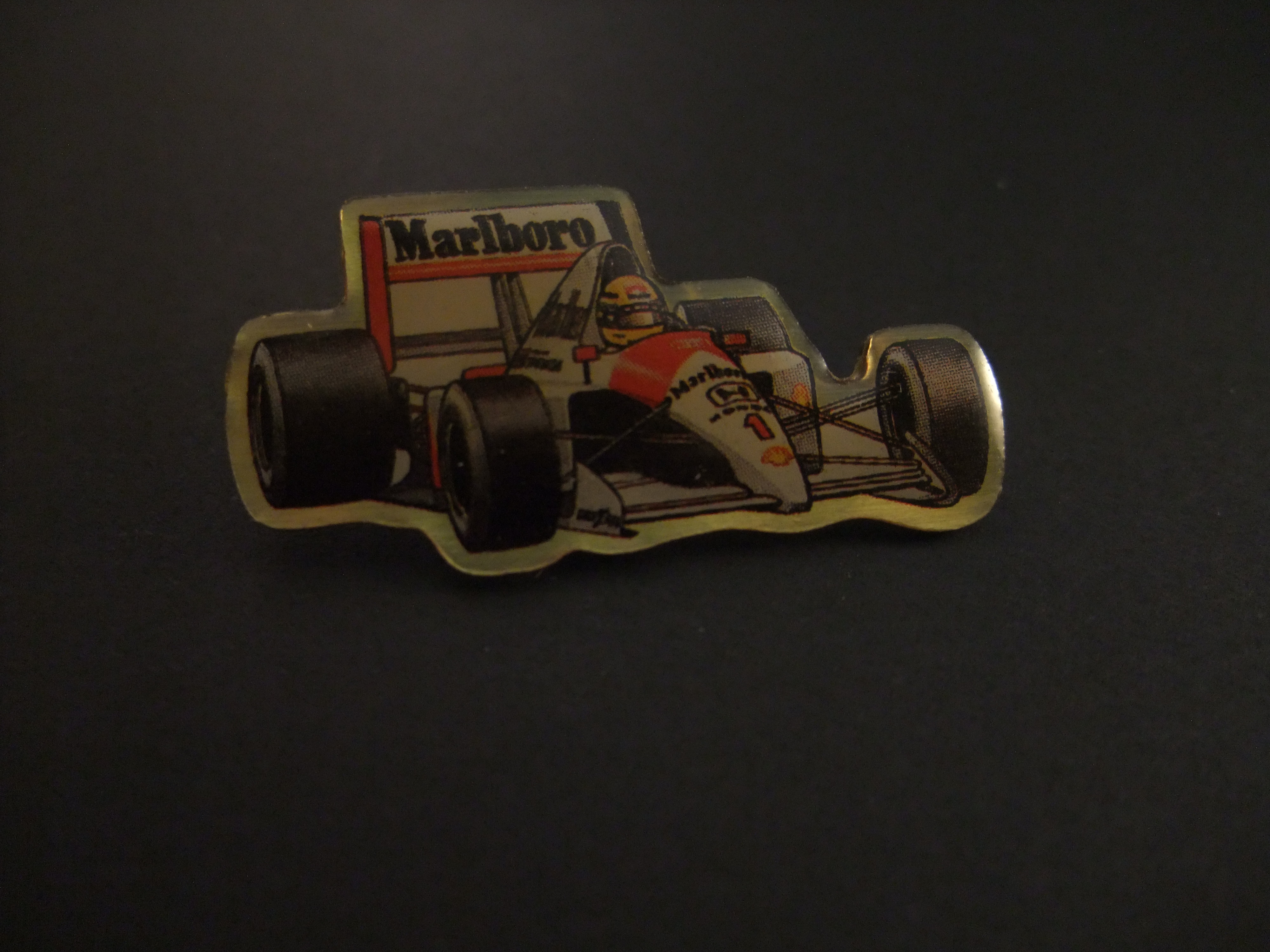 McLaren MP-44 Formule 1-auto (Honda), sponsor Marboro